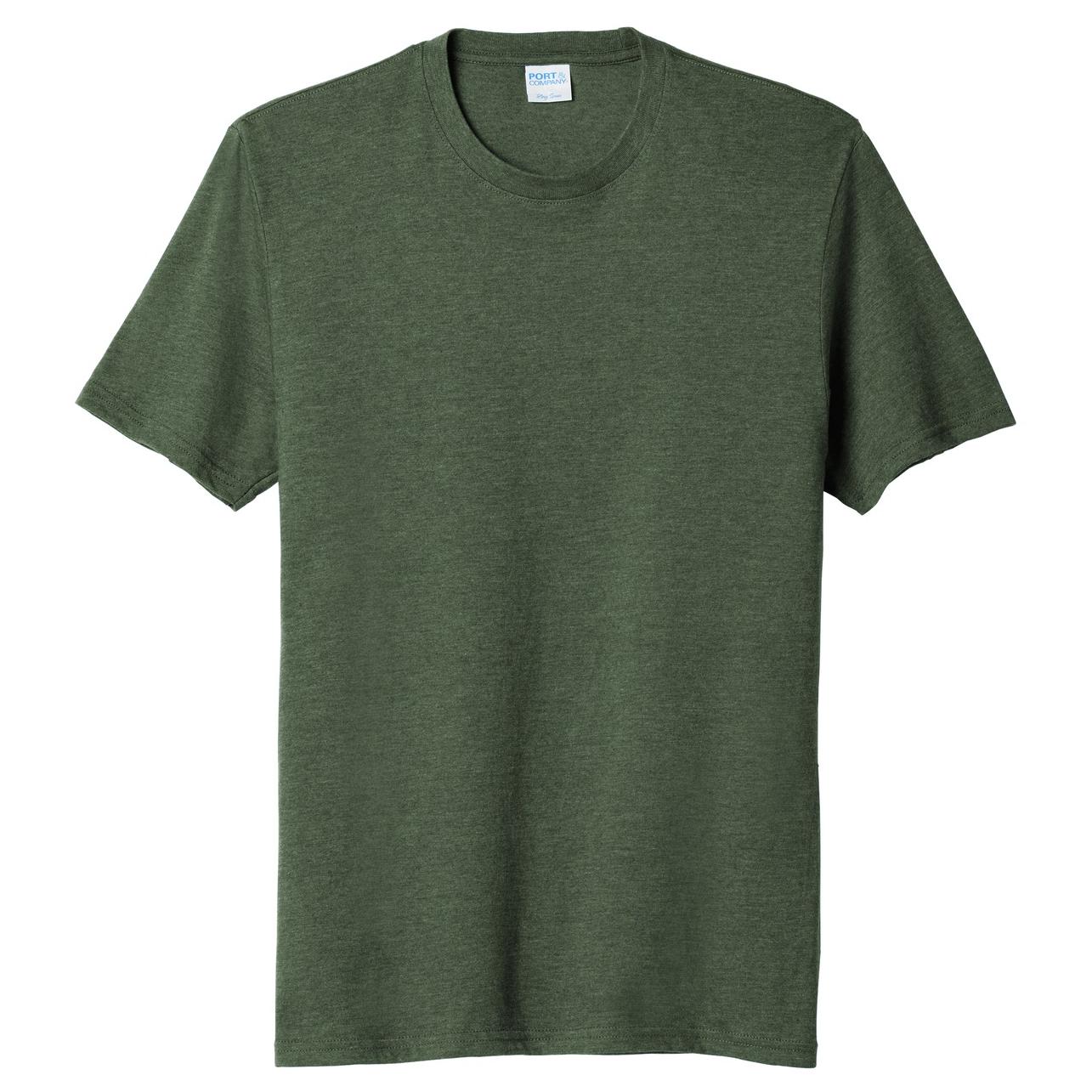 Forest Green Heather Shirt#color_forest-green-heather