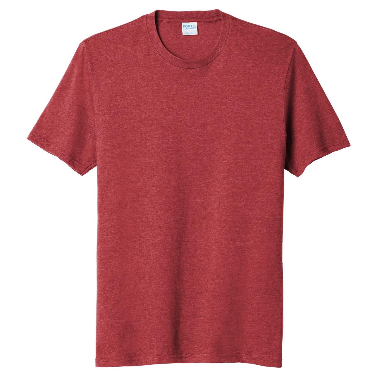 Team Cardinal Heather Shirt#color_team-cardinal-heather